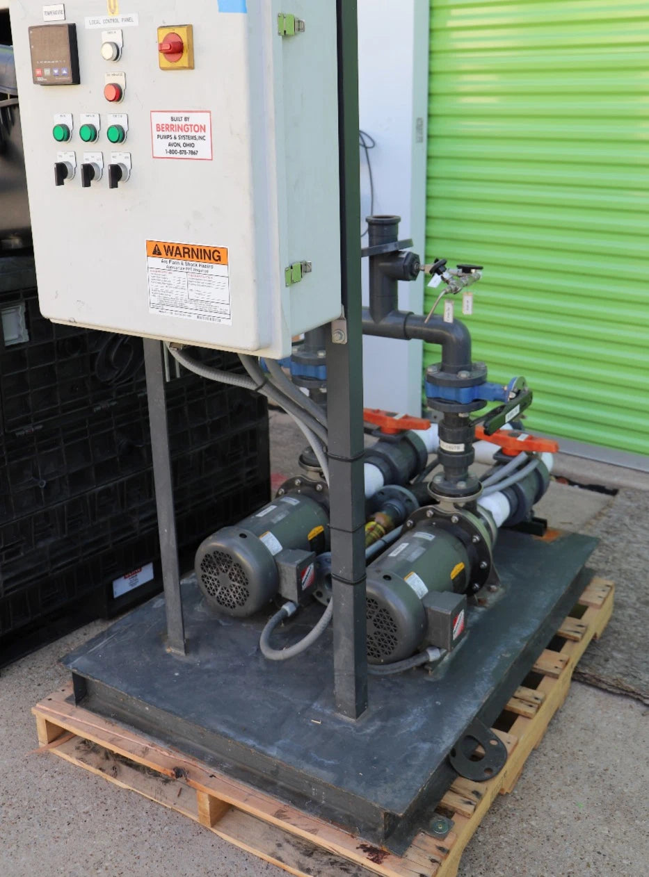 EBARA A3U32160B50T3C DUAL SET with BALDOR JMM3613T MOTORS 208-230/460 V